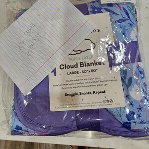 Little sleepies magical meadows cloud blanket